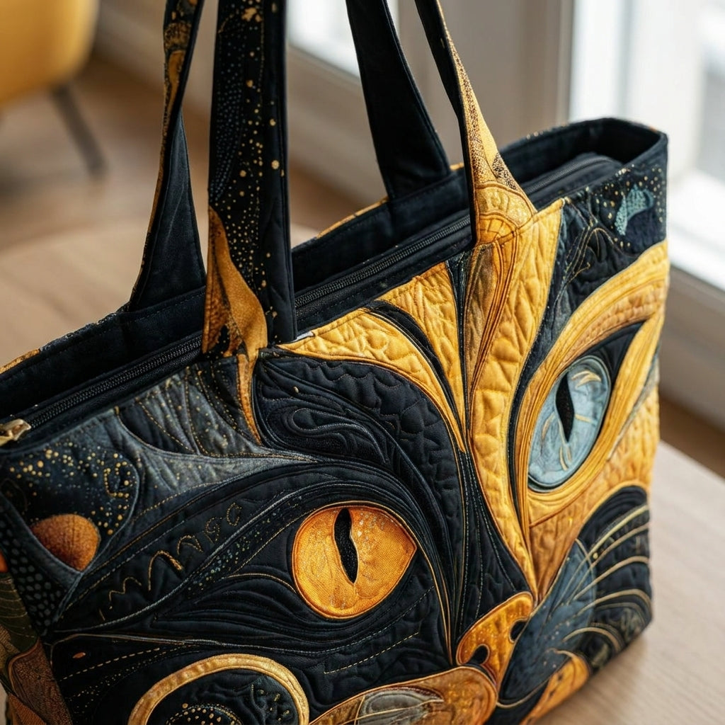 Artisanal Bag - Mystic Cat — detail