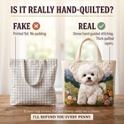 Artisan Quilted Bag - Enchanted Dog 7