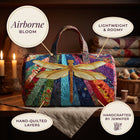 Airborne Bloom Quilted Duffle Bag 4