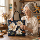 Artisan Quilted Bag - Delicate Magnolia 8