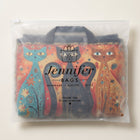 Enchanted Cats Trio Quilted Duffle Bag 7
